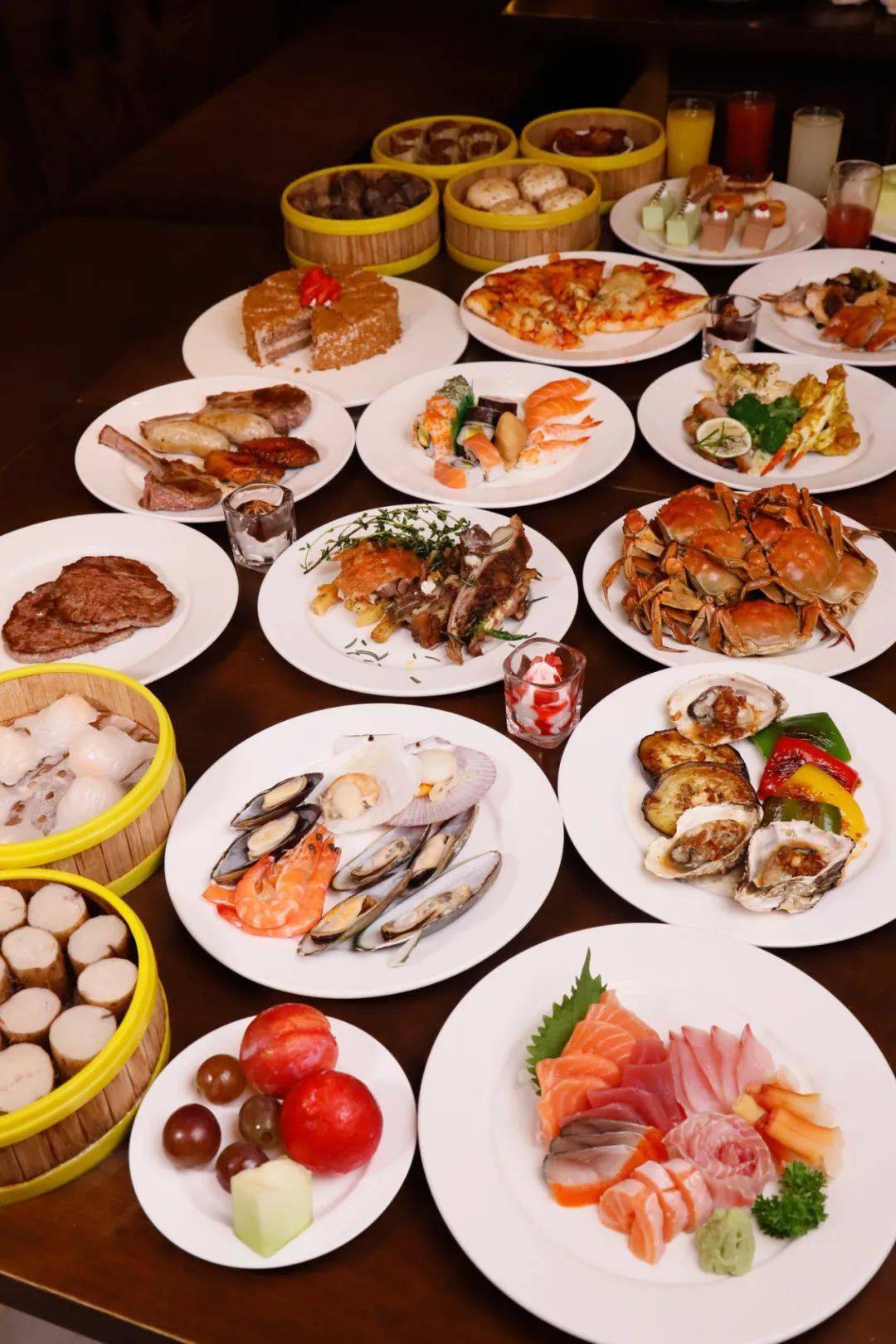 新锦江宴会厅4人中餐/6人中餐,硬菜多还赠酒水!