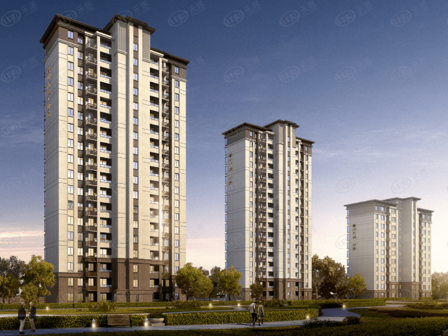 唐冶片区鲁坤天鸿坤园住宅_户型_设计_景观带