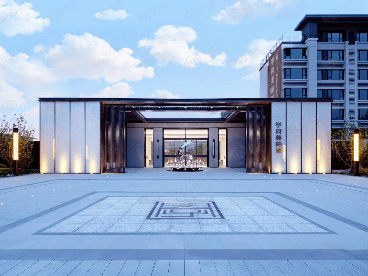 学府美的城项目概览刚刚上传了 户型面积86~128㎡_空间_规划_地铁