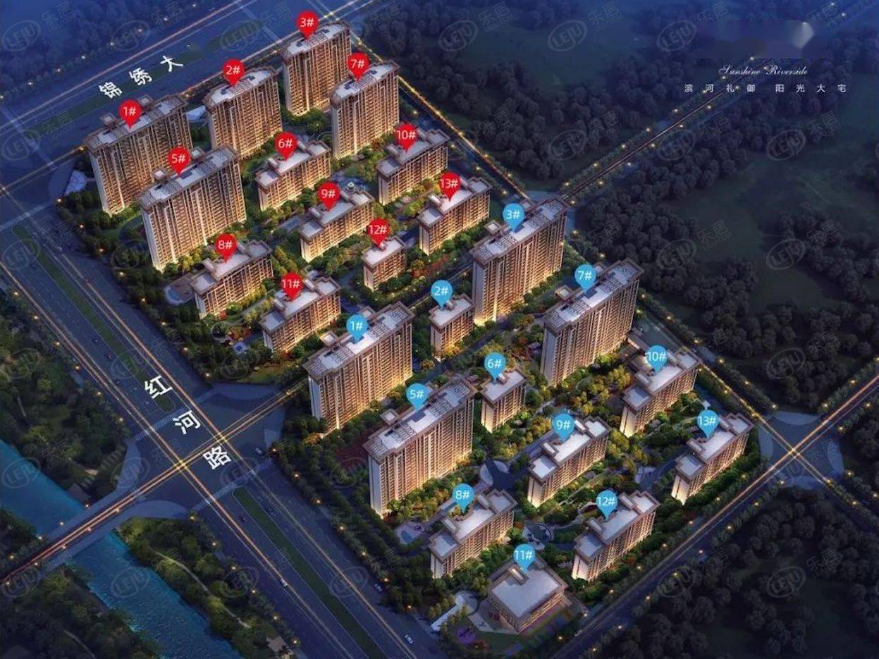 滨河阳光楼盘概述 均价约5500元/㎡_睢县_项目_新城