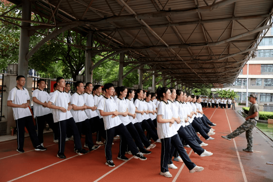 磨砺青春,升华自我——福州三中2023级高一年段军训纪实_训练_口号_杜