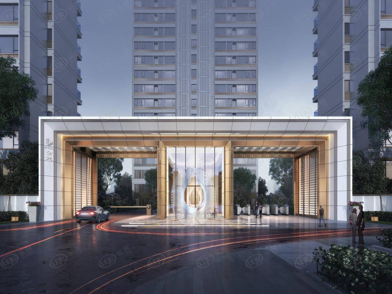 昆明市五华金地鹏达峯范 户型面积105~143㎡_项目_大道_区域