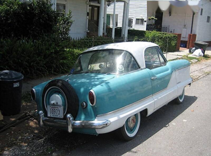 50年代美国家庭第二辆车首选-nash metropolitan_搜狐汽车_搜狐网