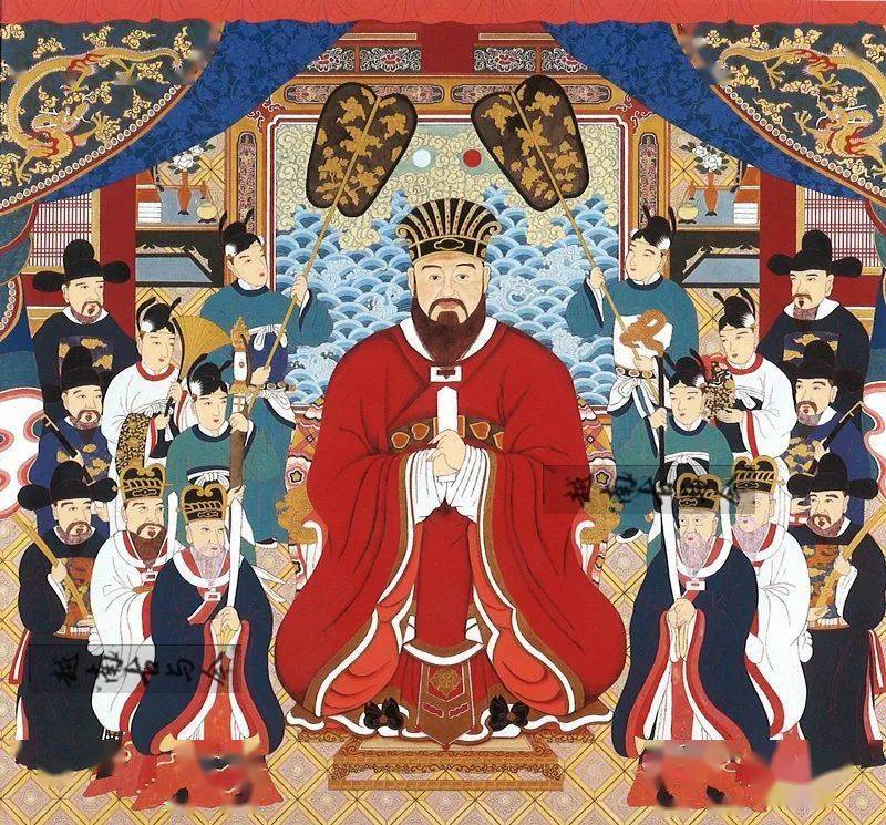 琉球国王画像：国王服饰是明朝皇帝赐予，犹如中国官员_手机搜狐网