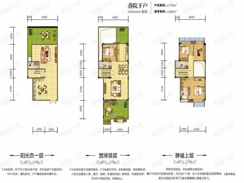 飞晟沁园别墅户型公布 均价约1200万元/套起_楼盘_大道_项目