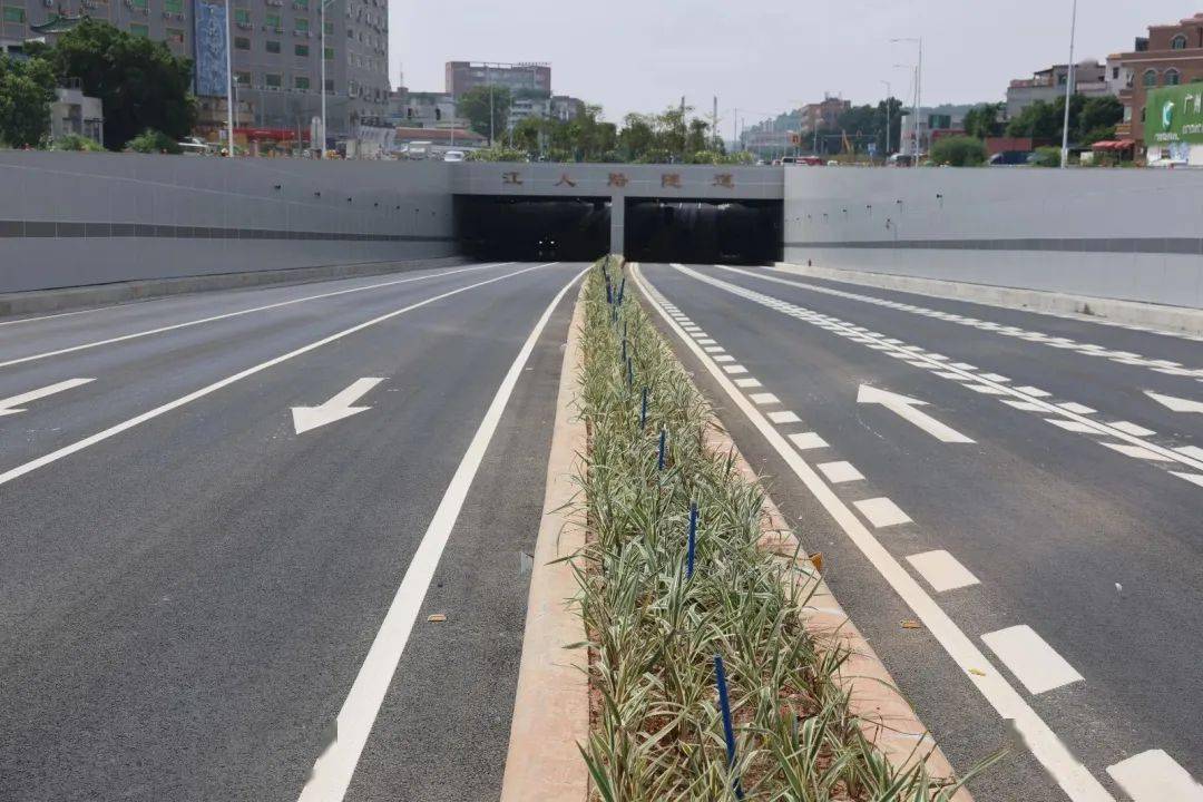 广花一级公路多个节点工程开通啦!_道路_项目_改造