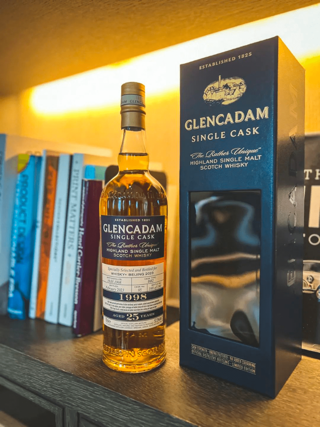 25年波本单桶格兰卡登 glencadam额外赠礼:《威士忌百科全书-苏格兰》