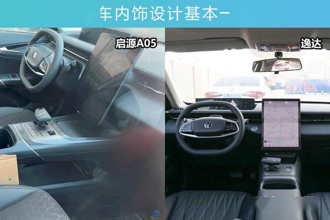 长安启源A05最新街拍！逸达同款内饰 或搭“文言一心”_搜狐汽车_搜狐网
