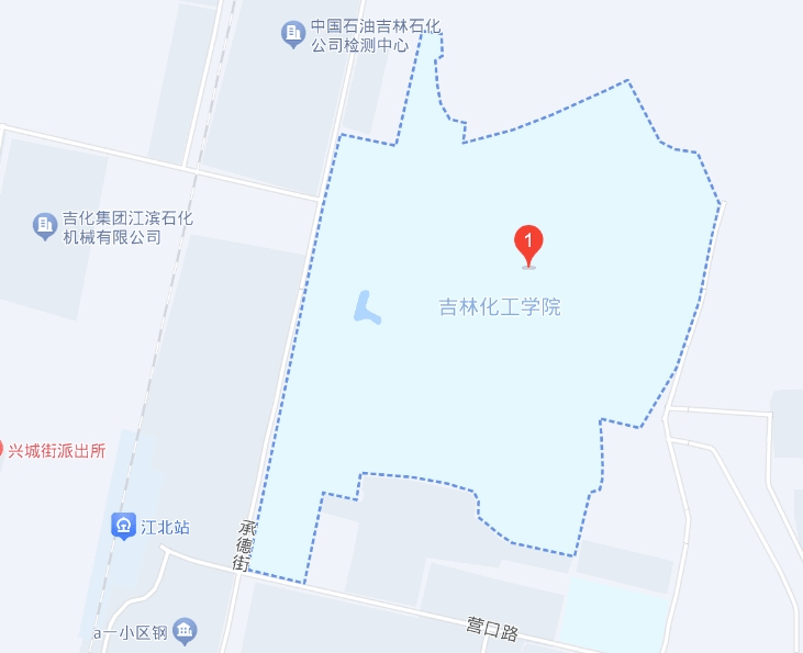 通化师范学院地图图片