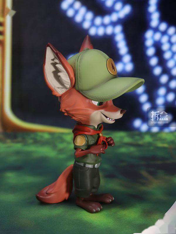 morstorm魔力风暴 迪士尼疯狂动物城 红领巾小尼克手办_官方_尺寸