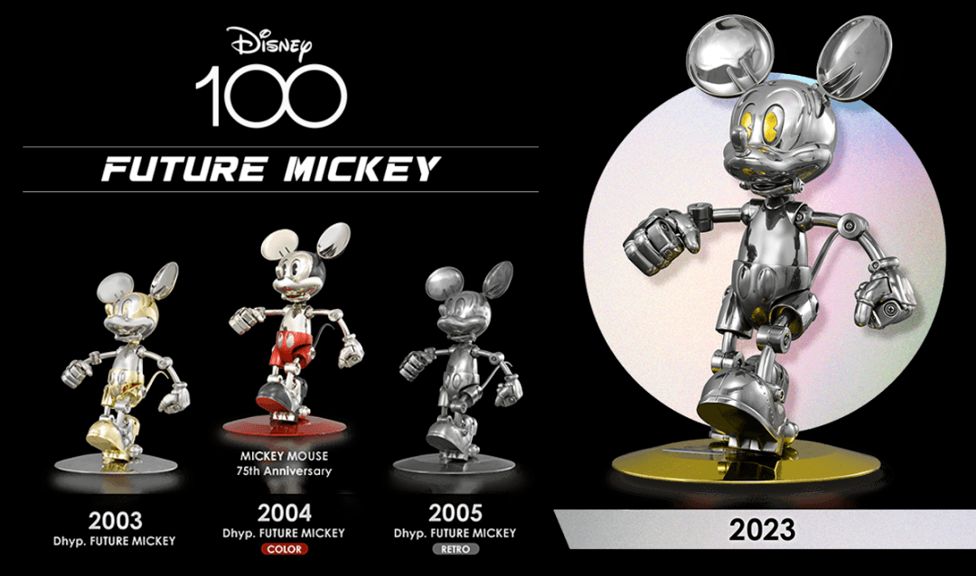 万代| 全球限量！迪士尼100周年纪念款FUTURE MICKEY来了！_手机搜狐网