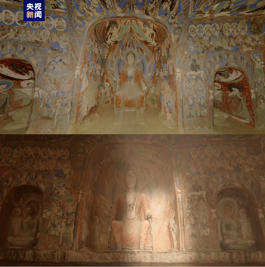 敦煌莫高窟第285窟首次虚拟开放，上新“寻境敦煌”VR沉浸展_数字_洞窟_壁画