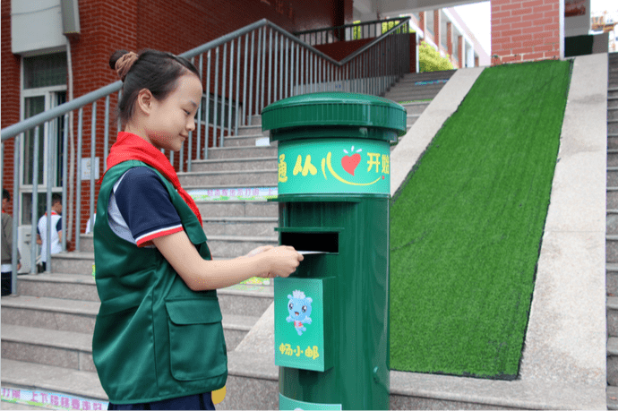 关爱未成年人 | 宿豫区文昌小学举行"畅畅"校园小邮局启动仪式_沟通