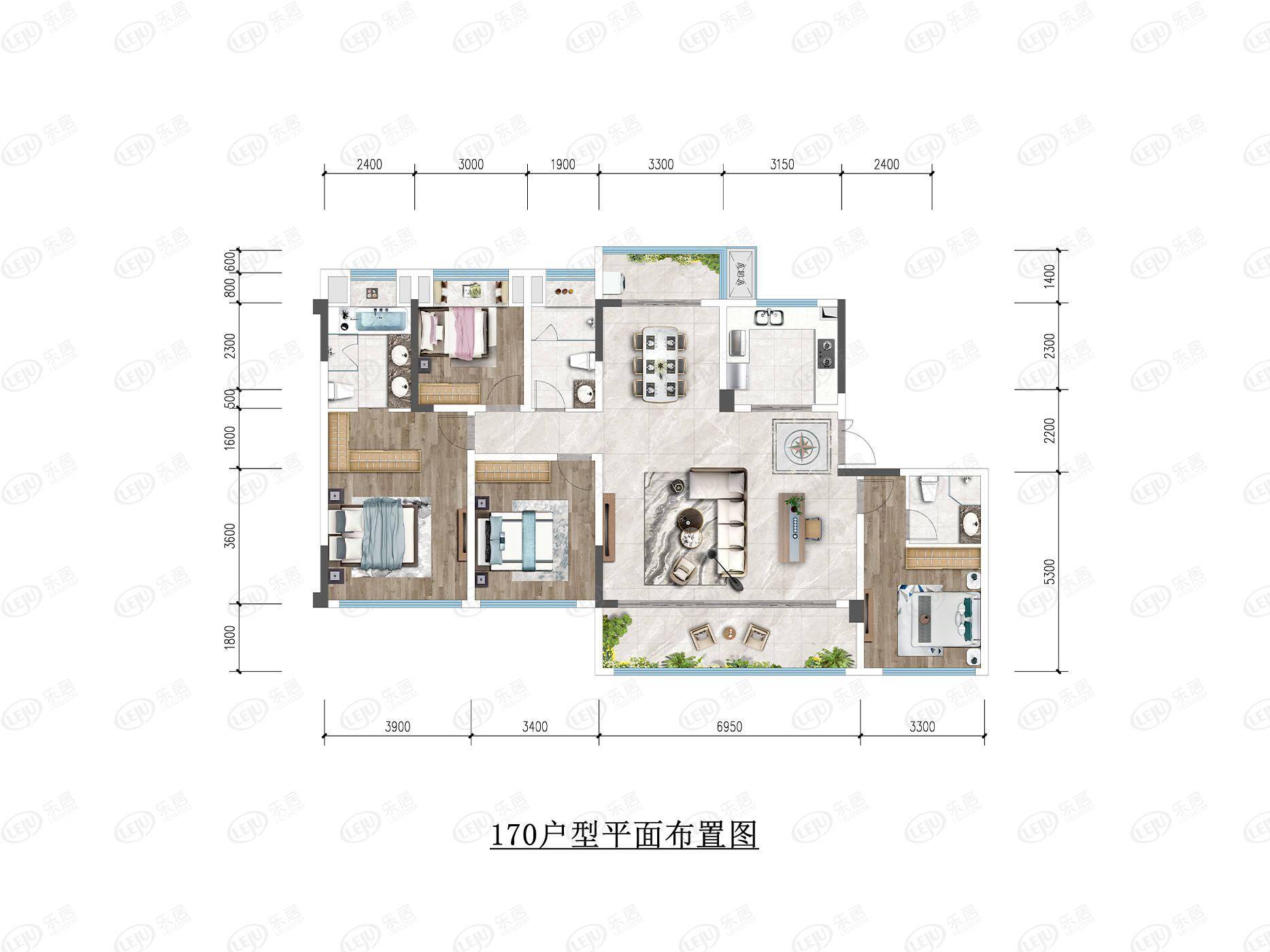 秀湖鹭岛户型图图片