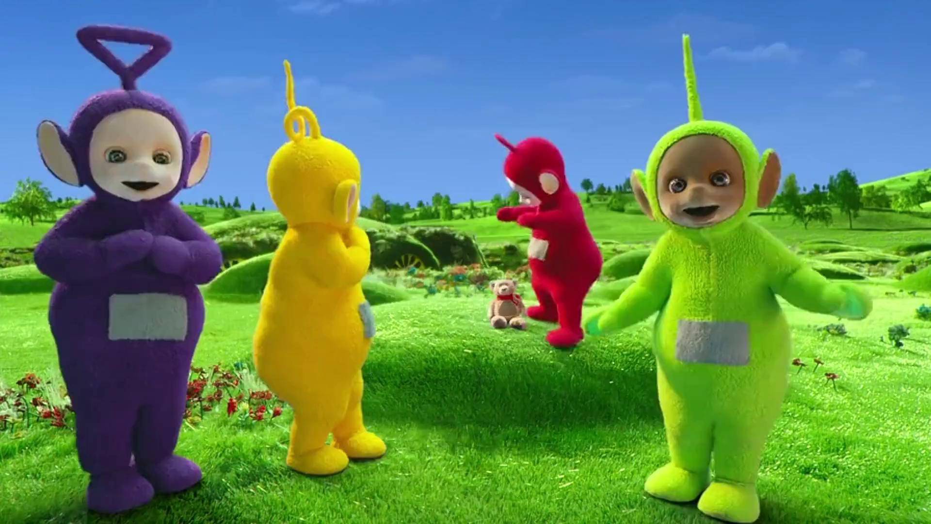 天线宝宝喜欢泰迪熊天线宝宝 儿童动画 动画小故事 早教益智启蒙 儿童