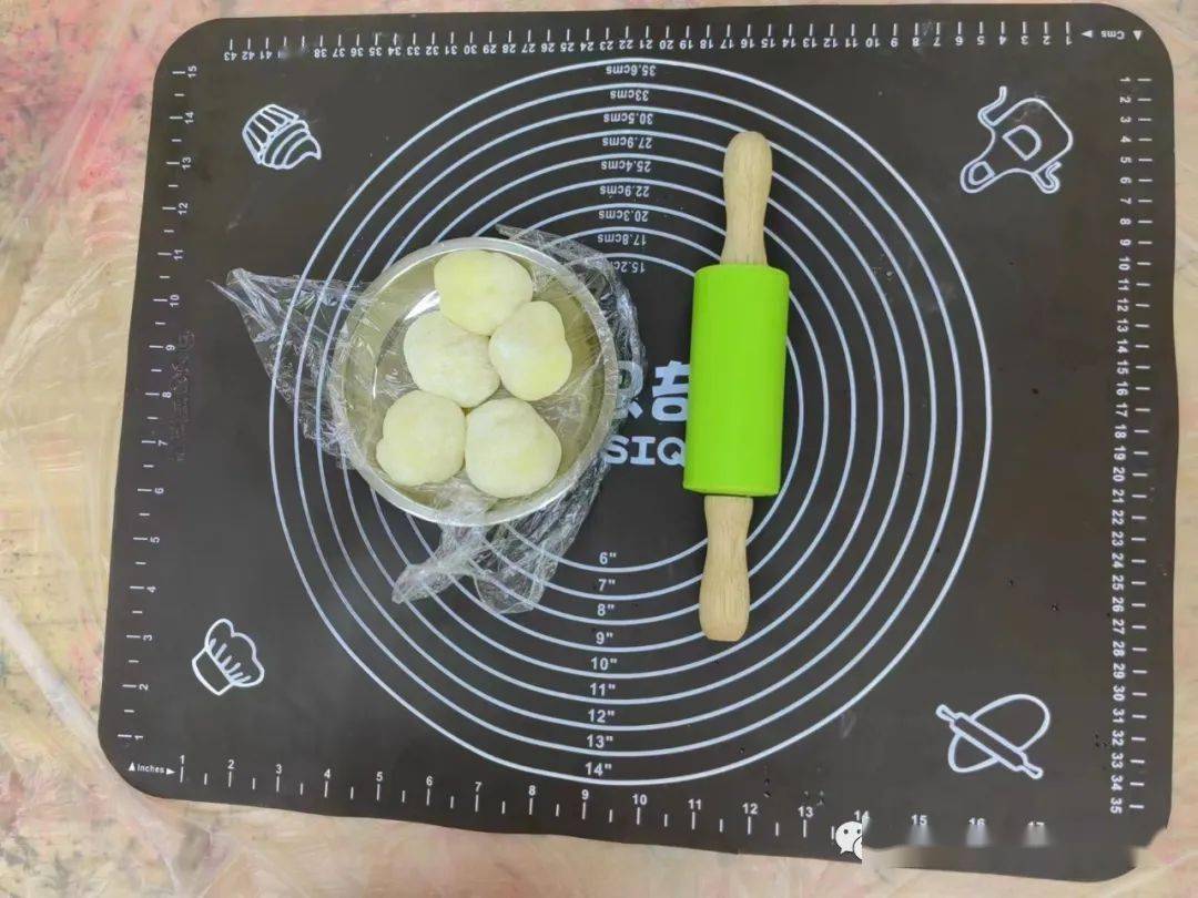 【中南熙悦·动态】巧手制作雪媚娘,动手实践共成长_奶油_宝贝_妈妈