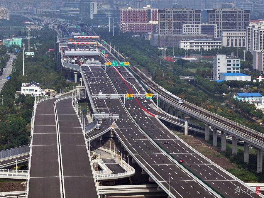 上海s3公路新建工程高速主线建成通车,缩短市中心至浦东出行时间_建设