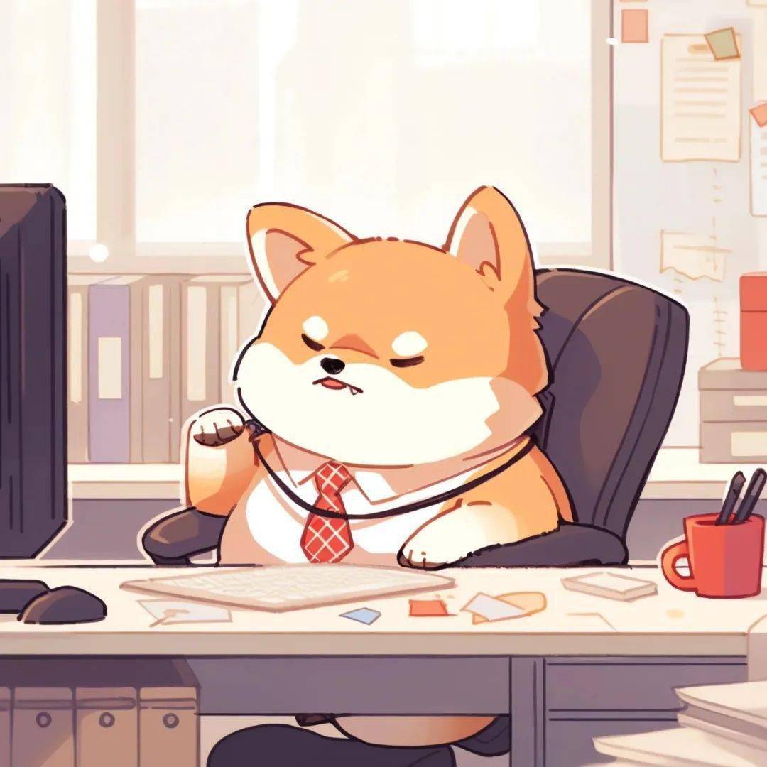 打工狗专属工作头像!_状态_电量_工人