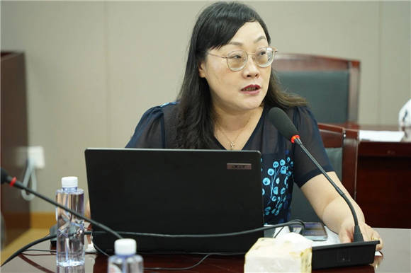 首先由集团教研室负责人林燕老师从实施背景,组织框架,工作职责等方面