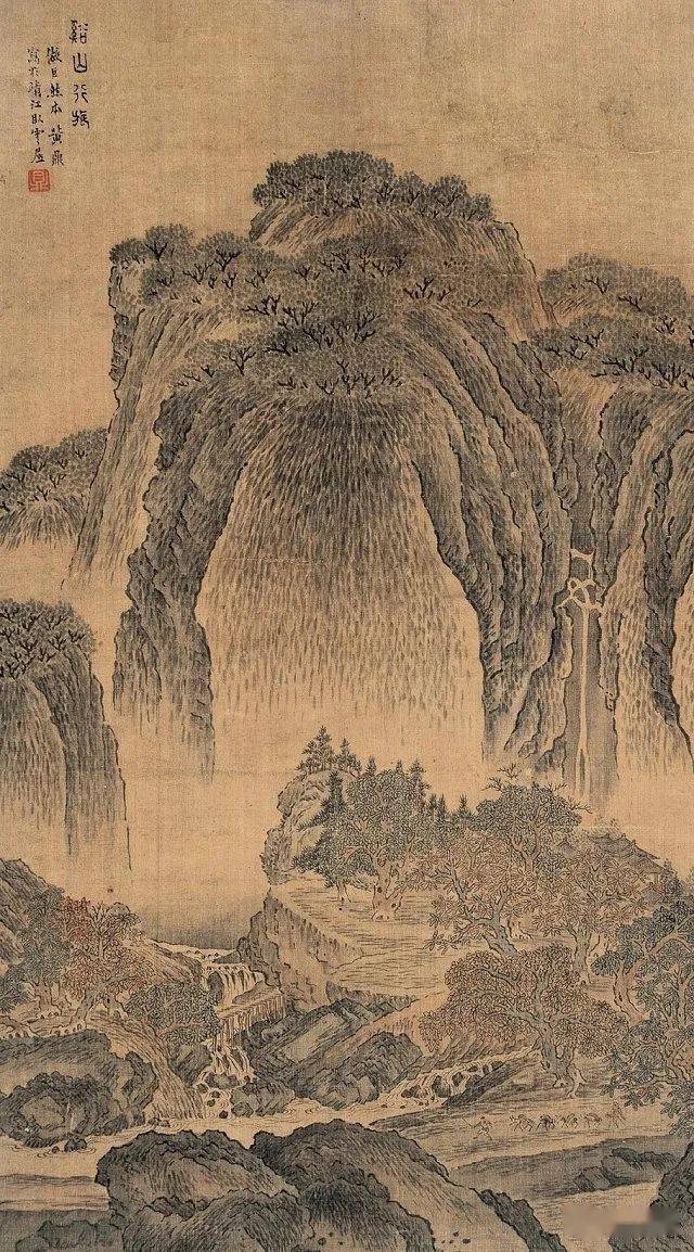 【名品视界】黄鼎 清代山水画赏_名家_艺术界_鉴定