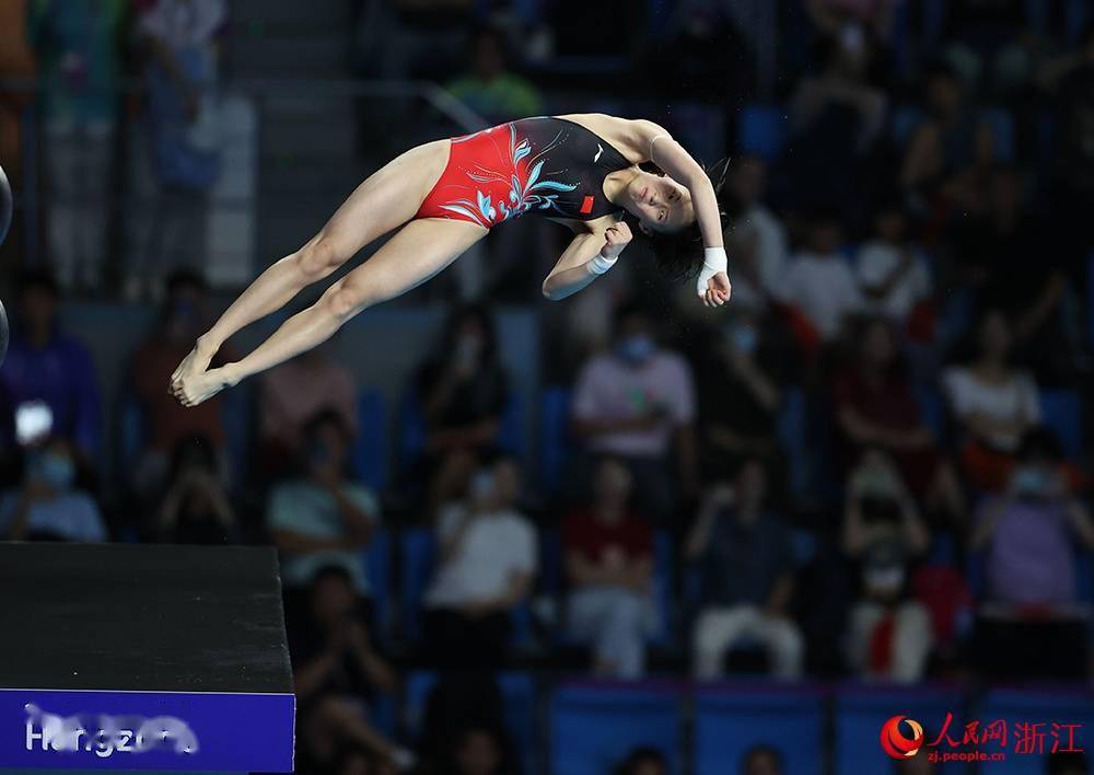 全红婵夺得杭州亚运会跳水女子十米跳台冠军