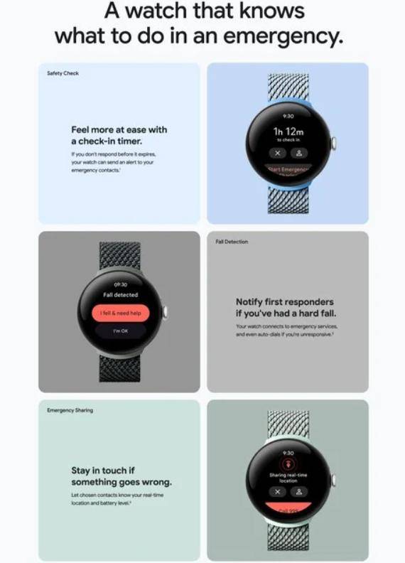 谷歌Pixel Watch 2 手表产品页面曝光：铝制结构，24 小时续航_手机搜狐网
