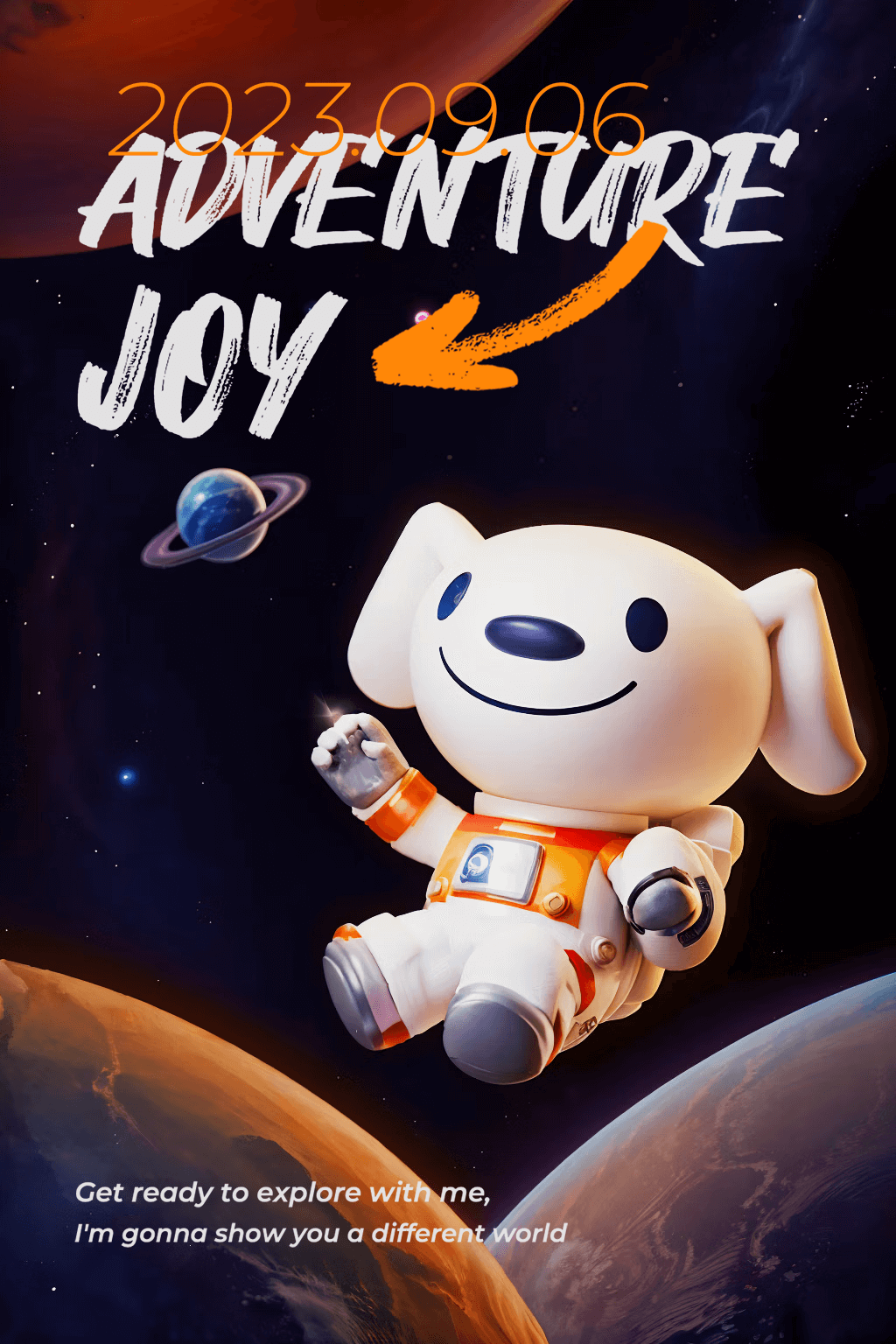 模型生成海报老样子先来看看实际的效果吧!