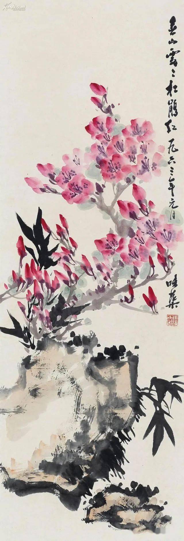 【名品视界】郭味蕖花鸟作品欣赏