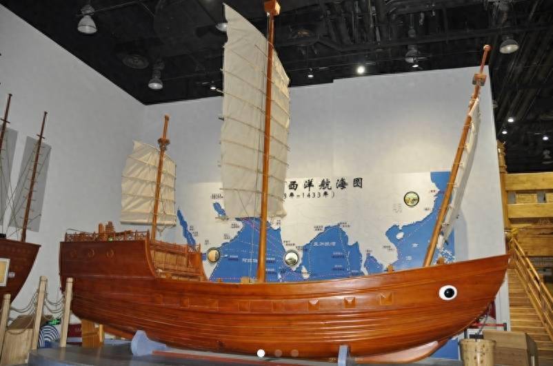 中国航海博物馆福船图片