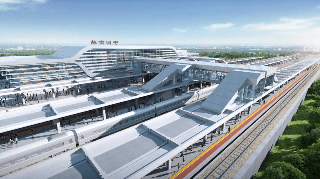 这条新建高铁正式定名!新建车站效果图抢先看