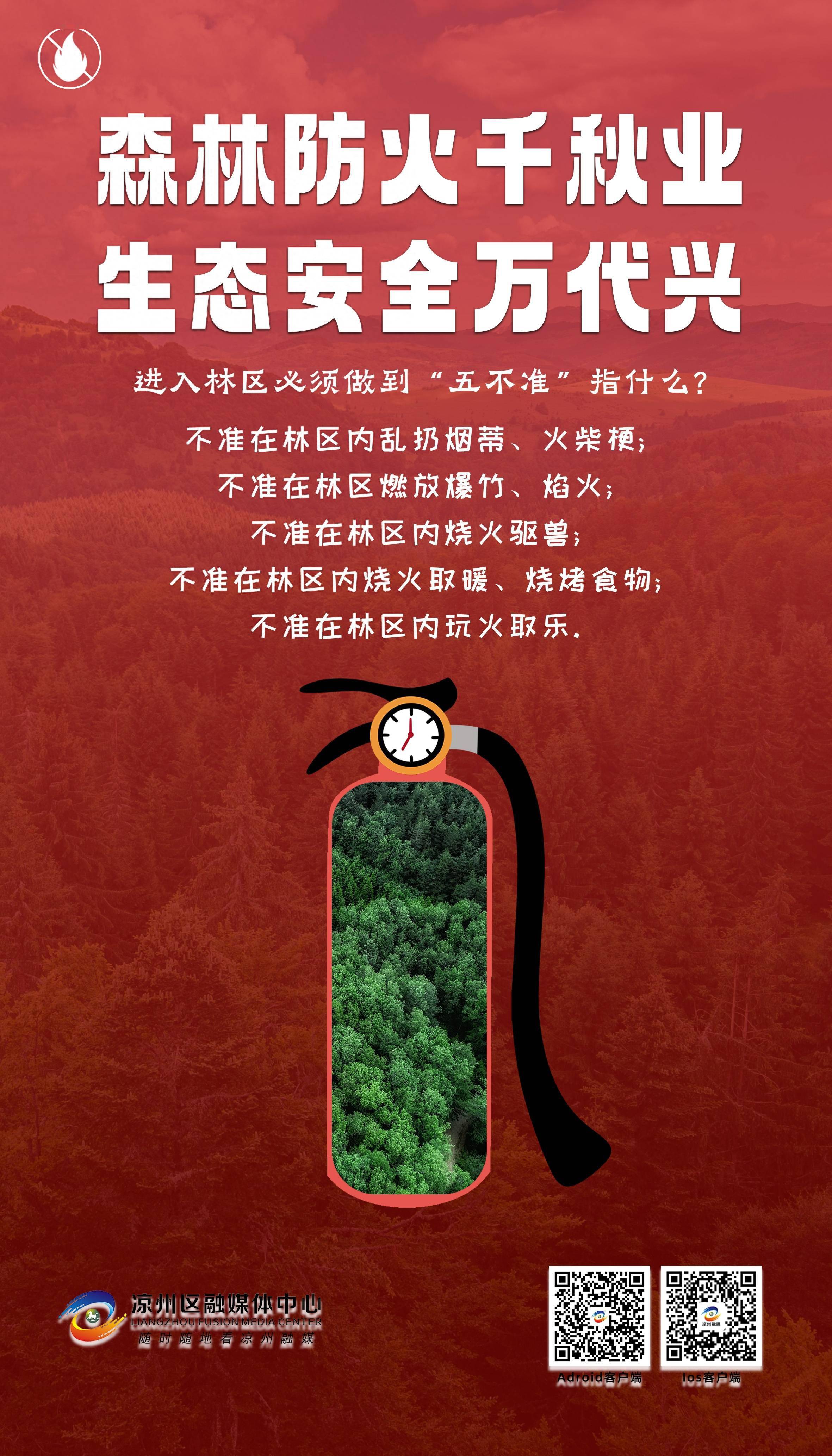 【海报】严防森林火灾,守护绿水青山