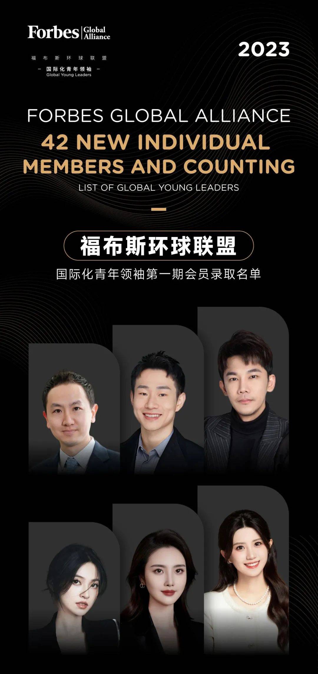 福布斯环球联盟青年领袖首期会员录取名单 | 89%创业者,最年轻的是