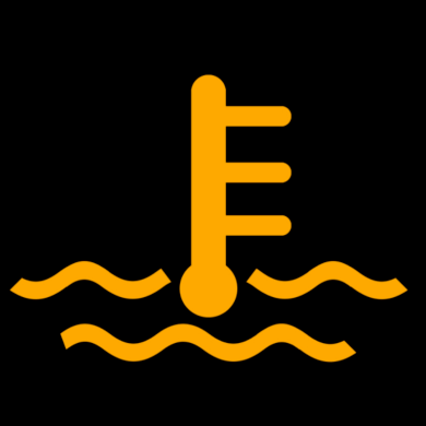 水温指示灯灯亮时,表示机油存量及压力低于标准值.