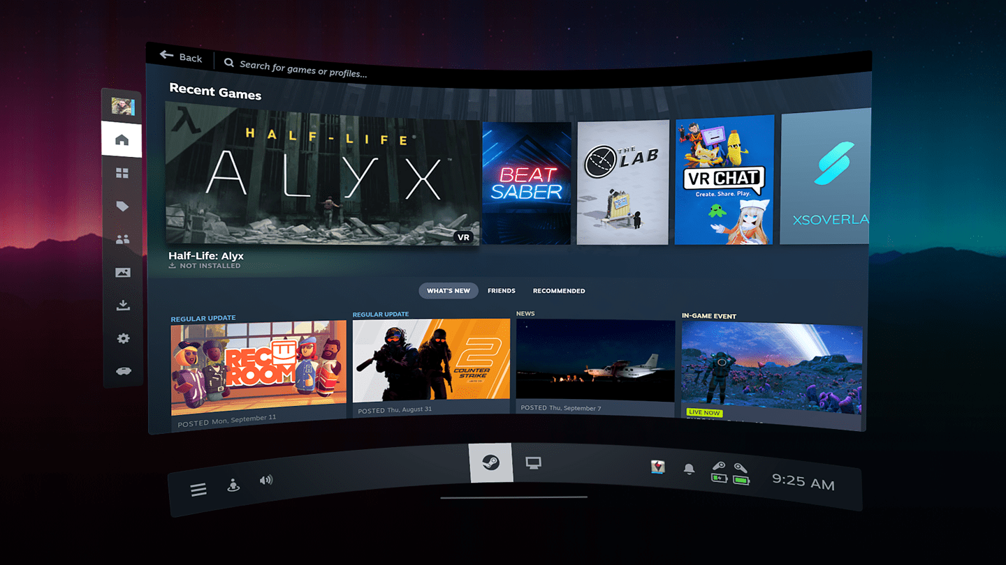 Valve SteamVR 2 0 Steam Deck