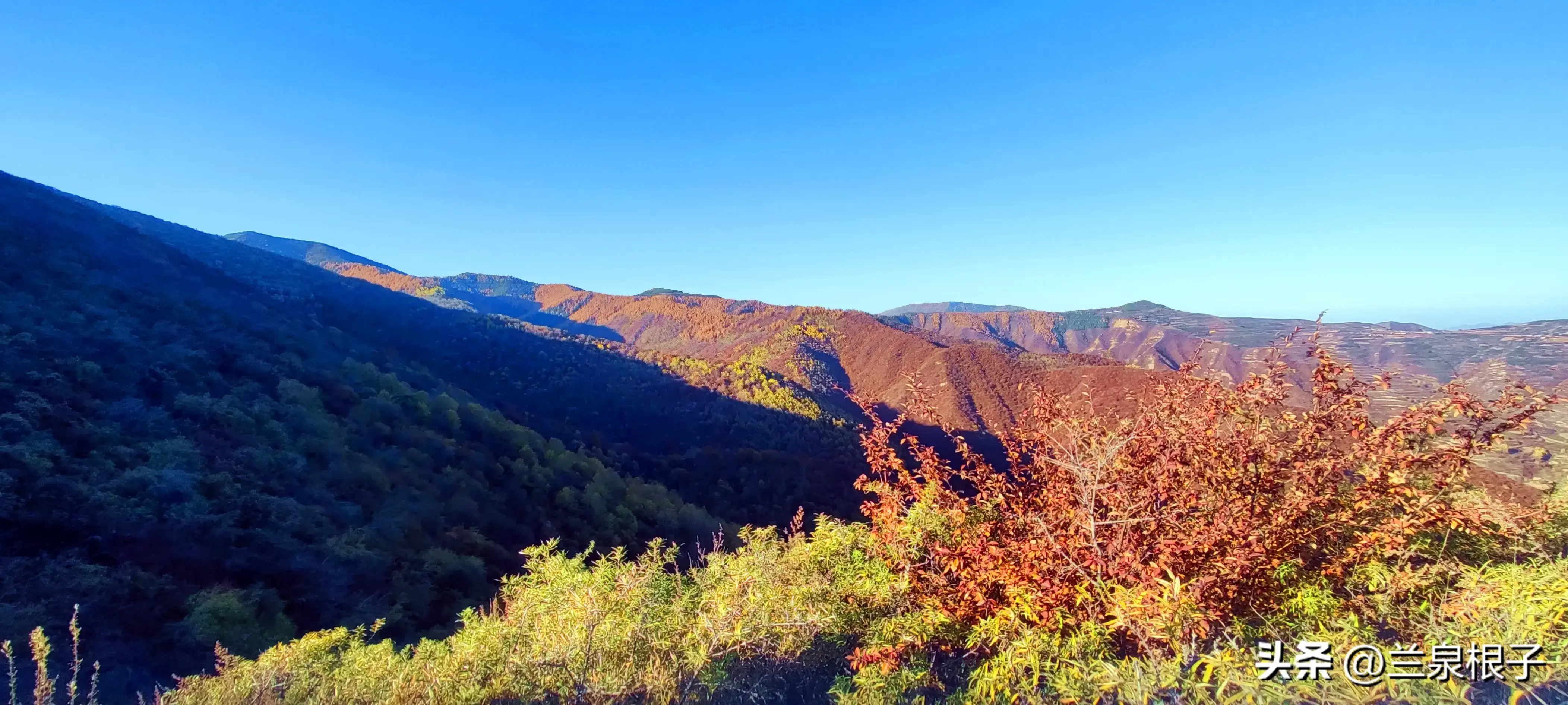 大山秋景图片图片