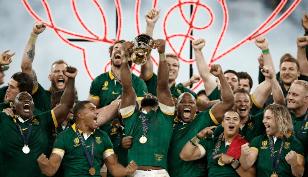南非获得2023年橄榄球世界杯冠军 第四次登临世界之巅_胜利_人民_比赛