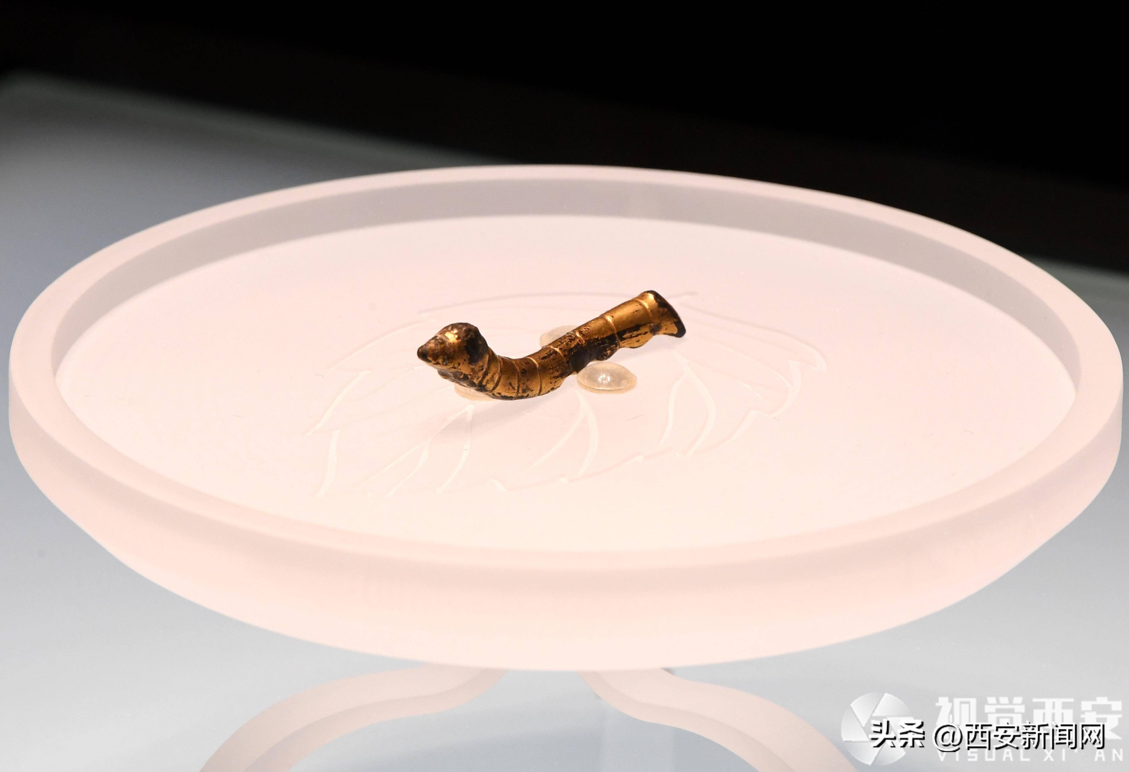 鎏金铜蚕:万里凿空的金钥匙,文明交流的守望者_丝绸之路_汉代_石泉县