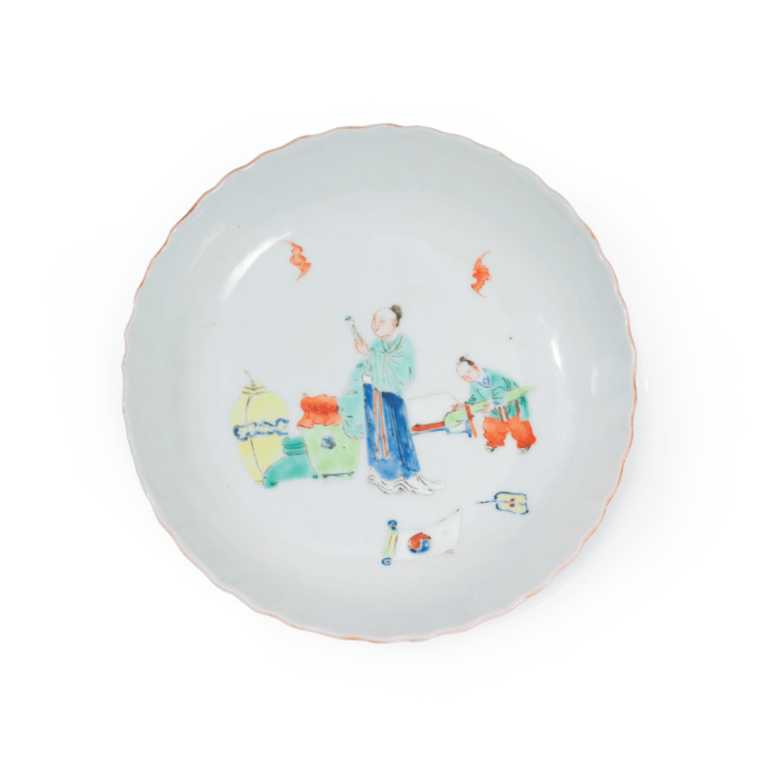 磁臻7:洵为粤产——浅谈雍正外胭脂红釉广彩盘 | 圣佳四季·赏秋_广州