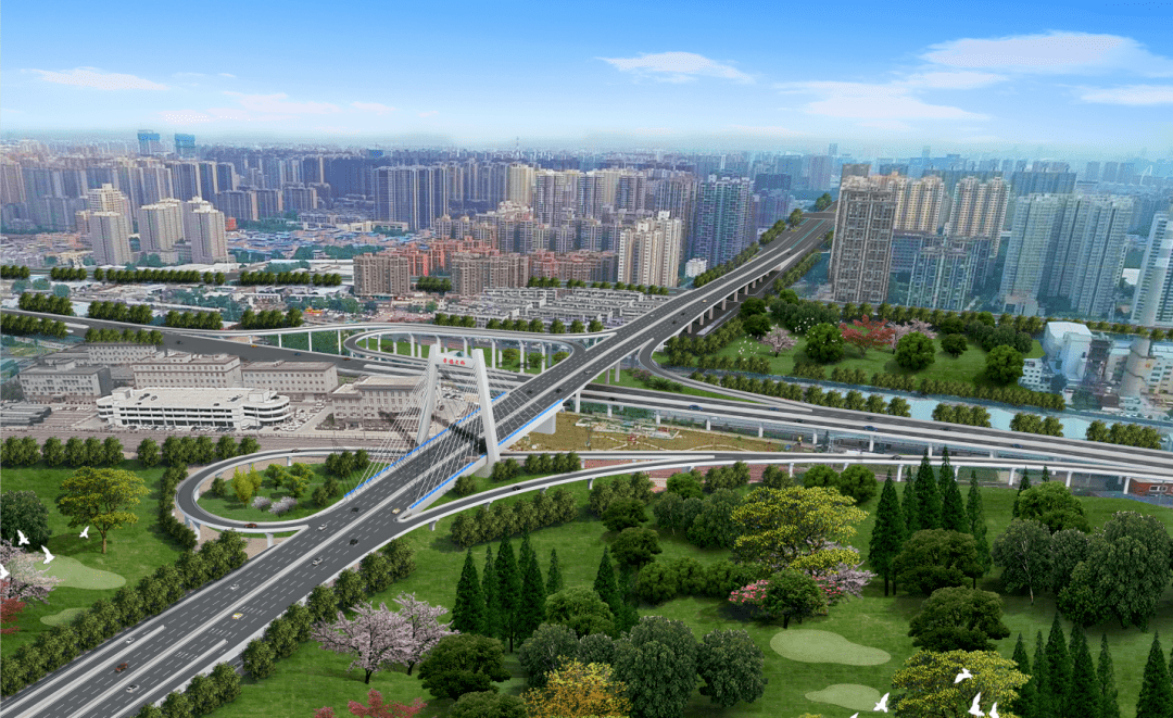 西安东"2.5环"新进展,这些路桥项目加快推进中_施工_建设_高架