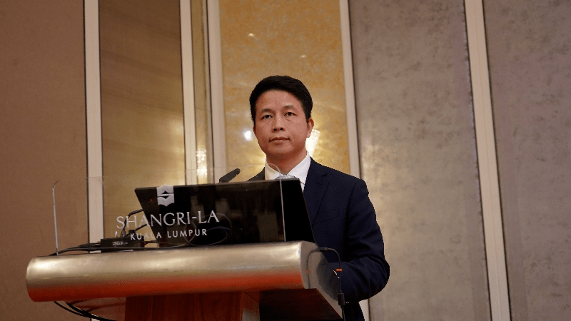 恒安国际集团有限公司副总裁许清池致辞日本卫生材料工业联合会副会长