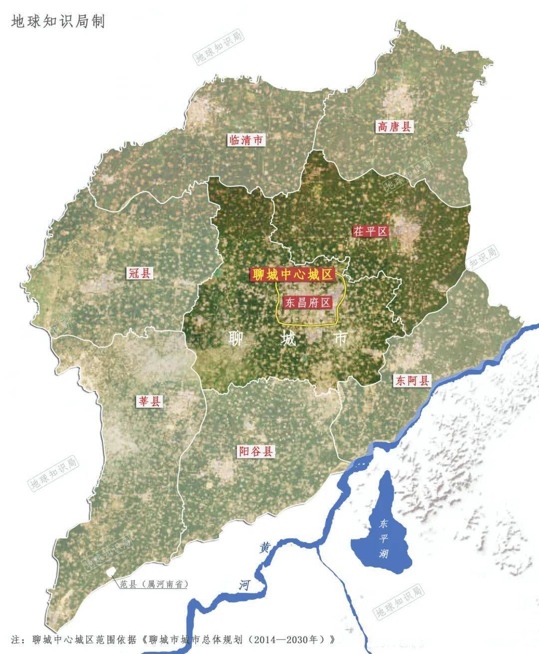 (聊城行政区划图)▼聊城是鲁西北平原地区代表城市以鲁西地区代表性