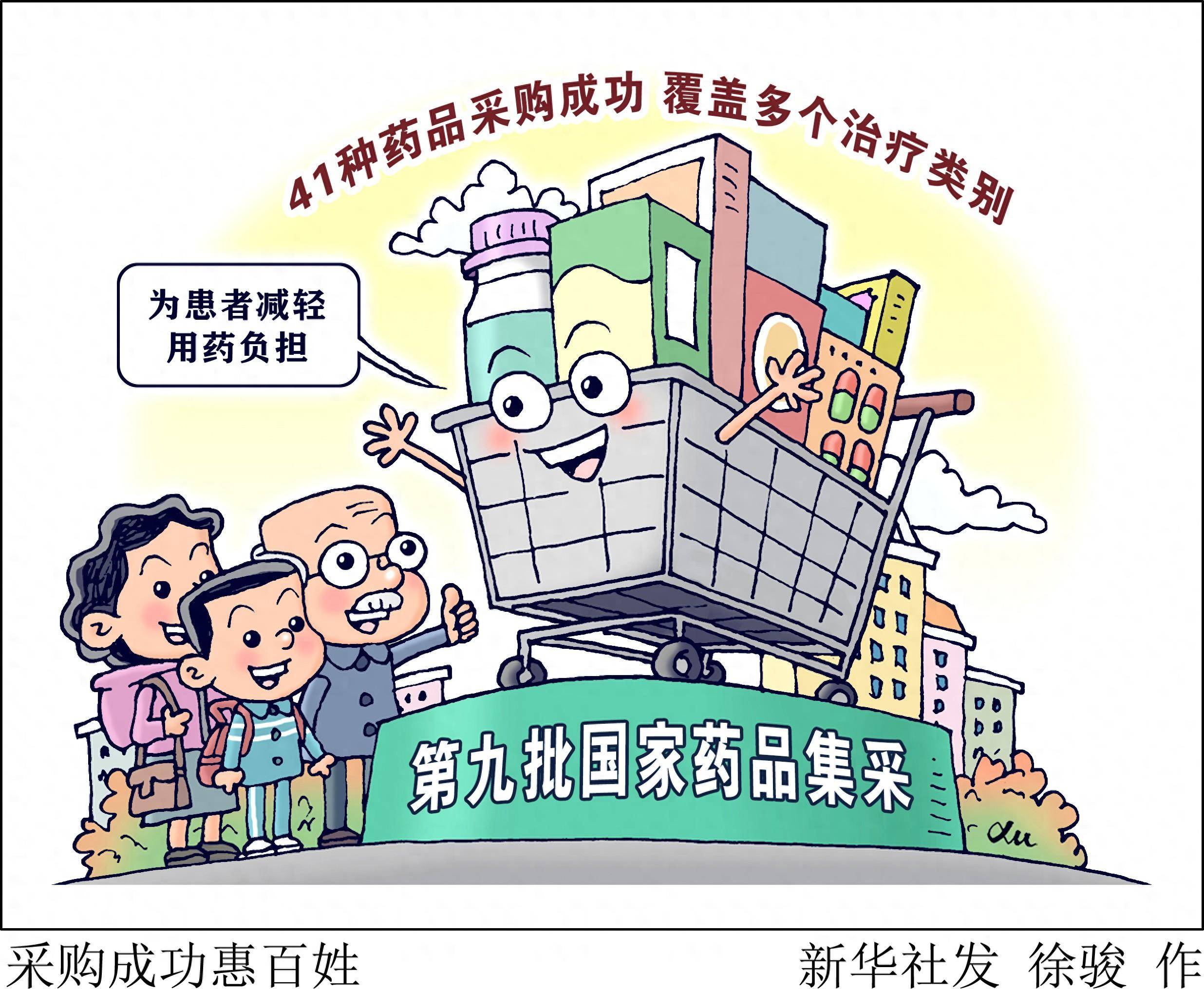 图表·漫画 〔新华视点〕采购成功惠百姓