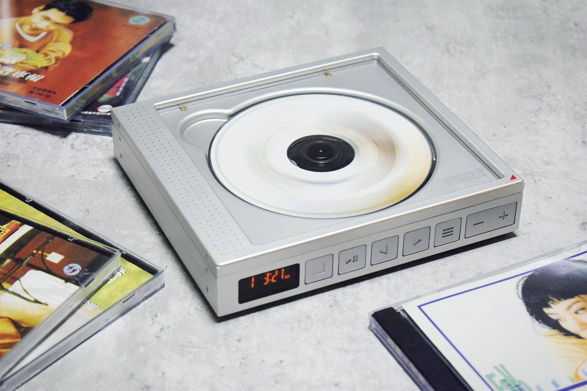 不止情怀的绝美好物!水月雨discdream梦想碟机便携cd播放器体验