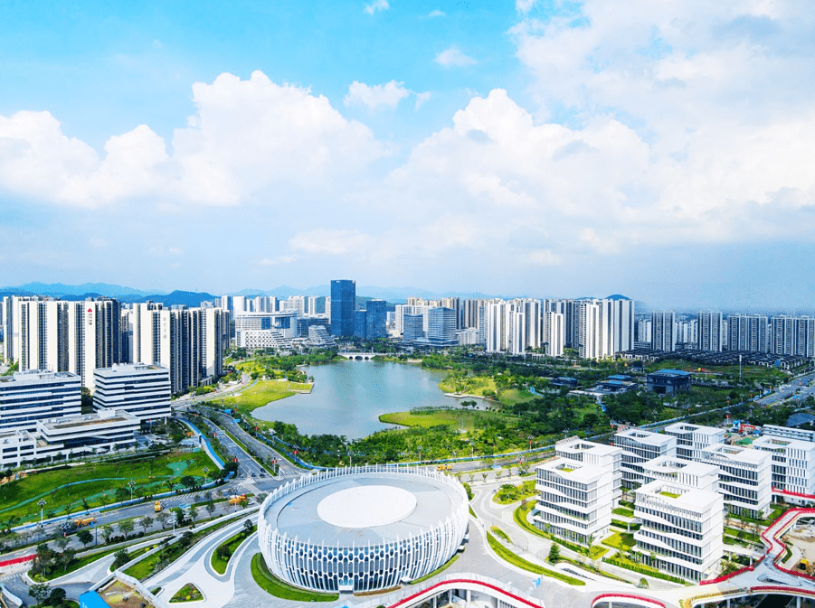 坐标:知识城!黄埔最高地标封顶-知识塔!_中新_建设_合作