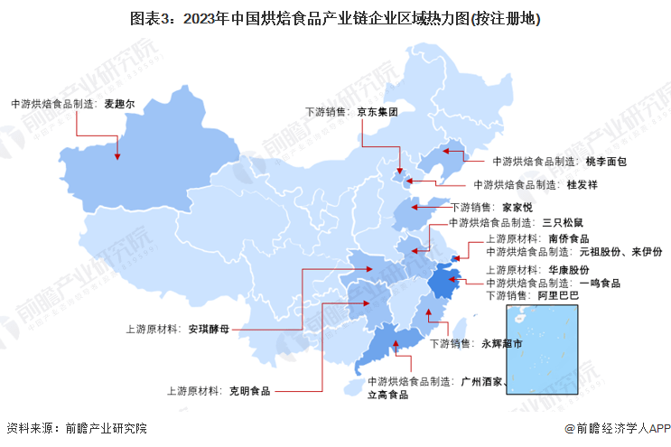 食品行業產業鏈現狀及市場競爭格局分析 桃李麵包產銷量較高_企業