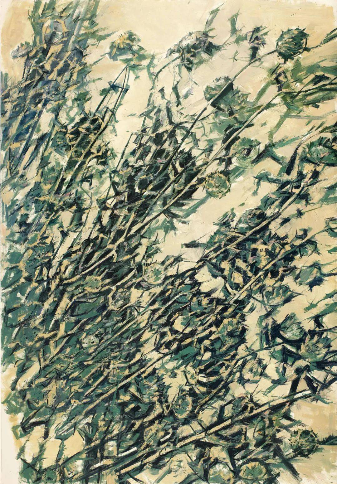 "所念皆山:许江个展"于北京开幕_中国_展览_油画