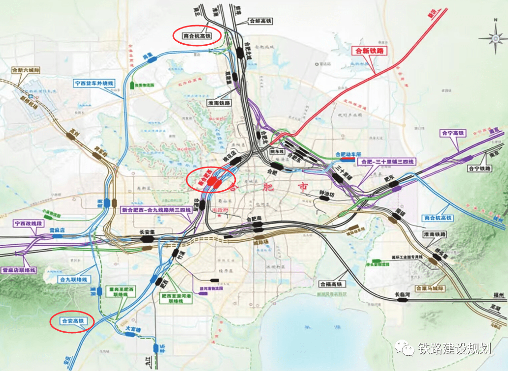 合肥高铁西站规划图图片