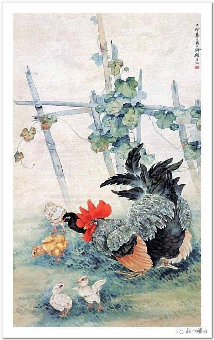 道法自然——刘奎龄的花鸟动物画_工笔_作品_天津