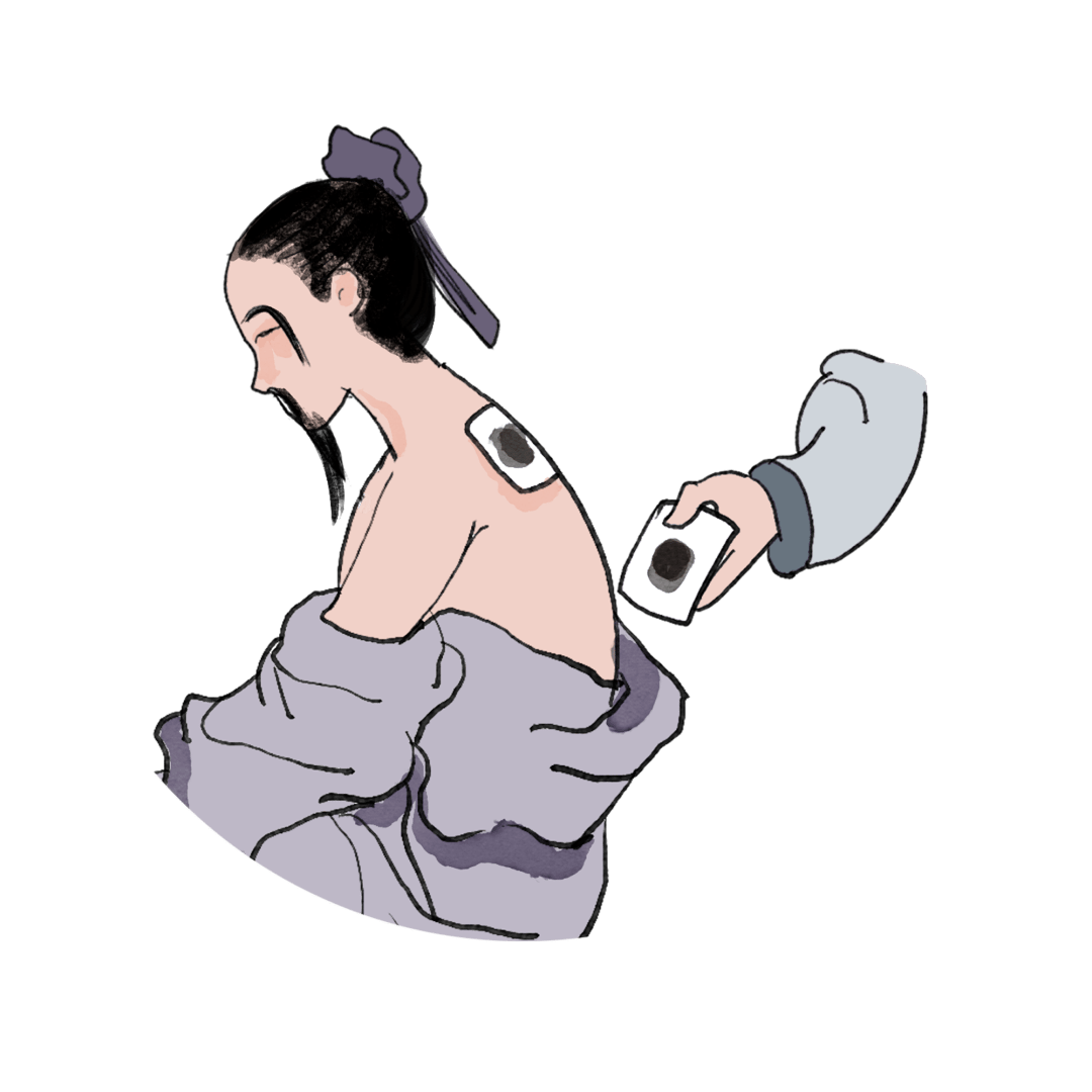 1,穴位贴敷:腹泻者,选用去湿止泻方(小茴香,艾叶,木香等),外敷天枢