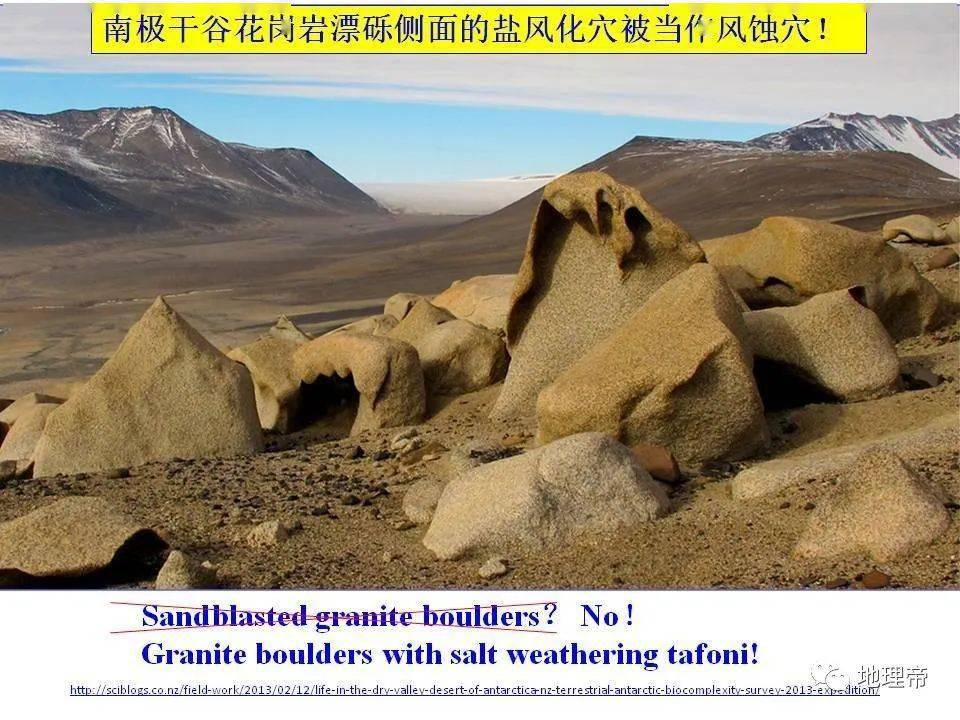 可不仅仅是国内地学界的事情,国外也很普遍,那么,如何识别风蚀痕迹?